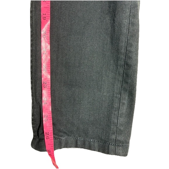 EVERLANE Jeans Men's 32‎ Black The Slim Jean Stretch Ankle Hemmed 32x27 *altered - Picture 9 of 9